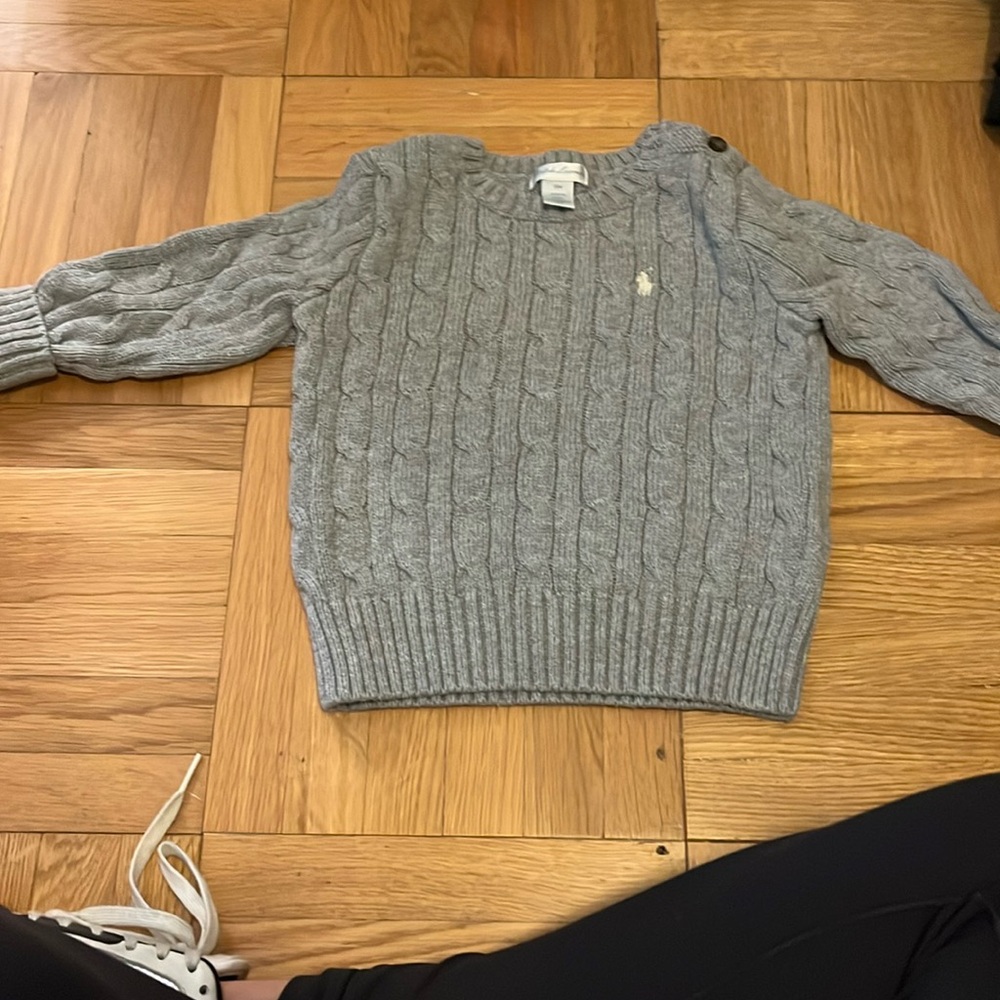 Ralph Lauren Cable Knit sweater 18M